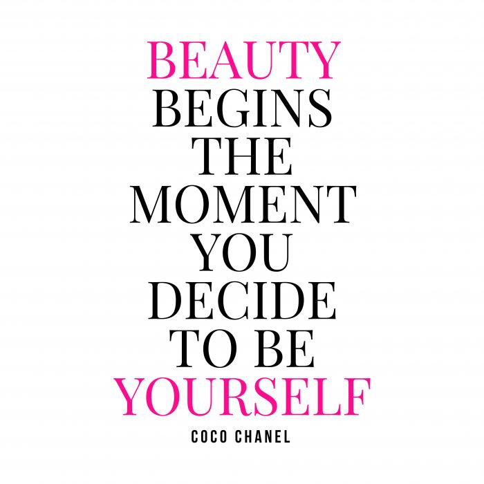 Beauty begins