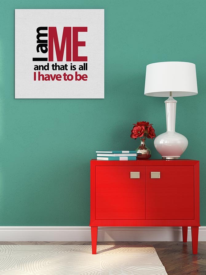 I am me