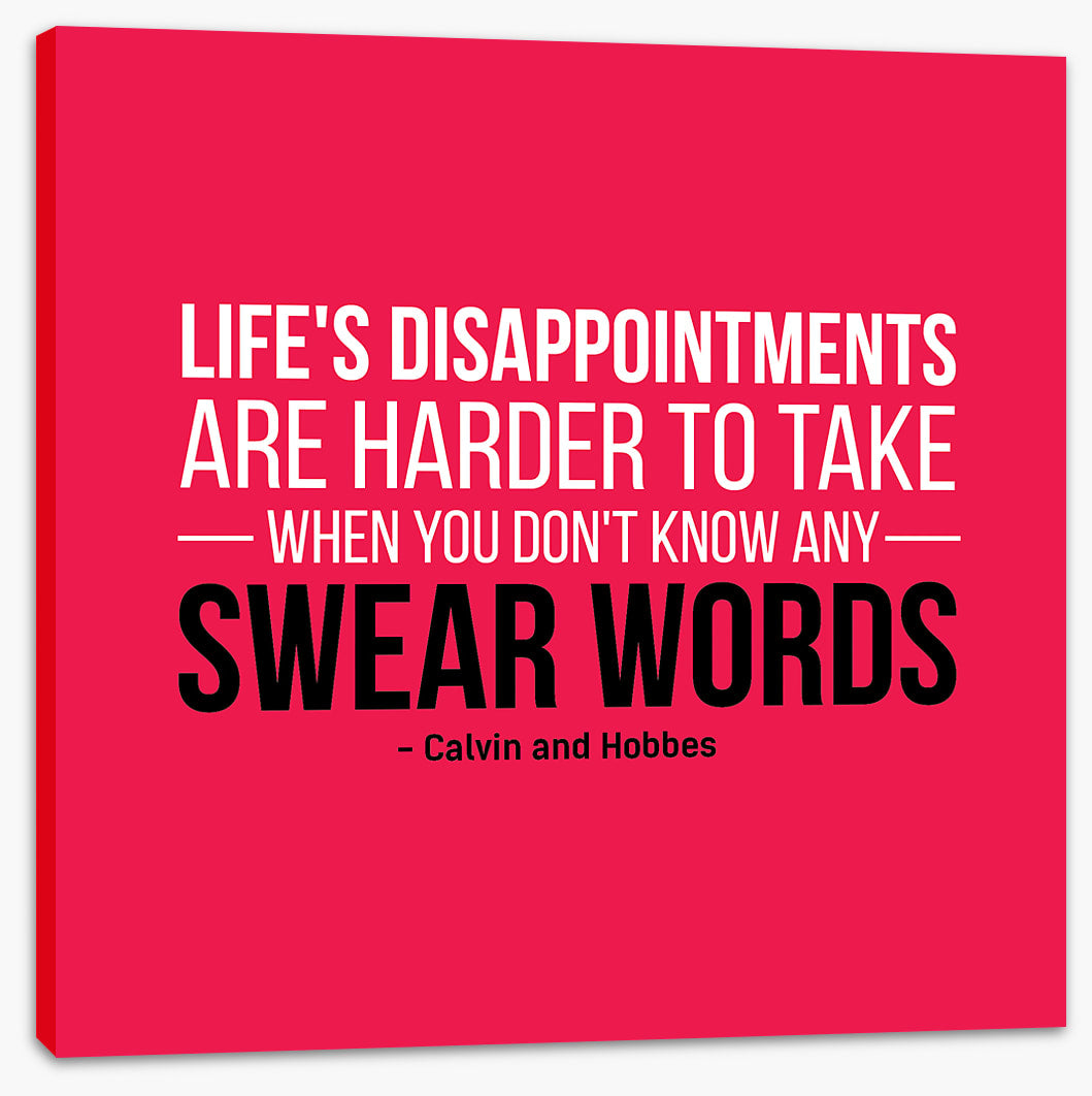 Life's disappointments