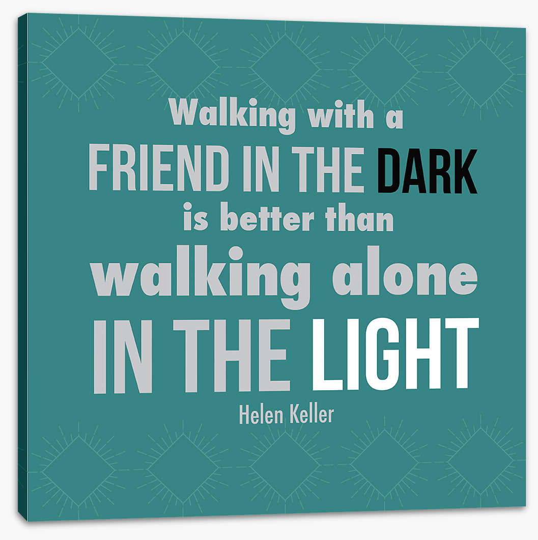 A friend in the dark