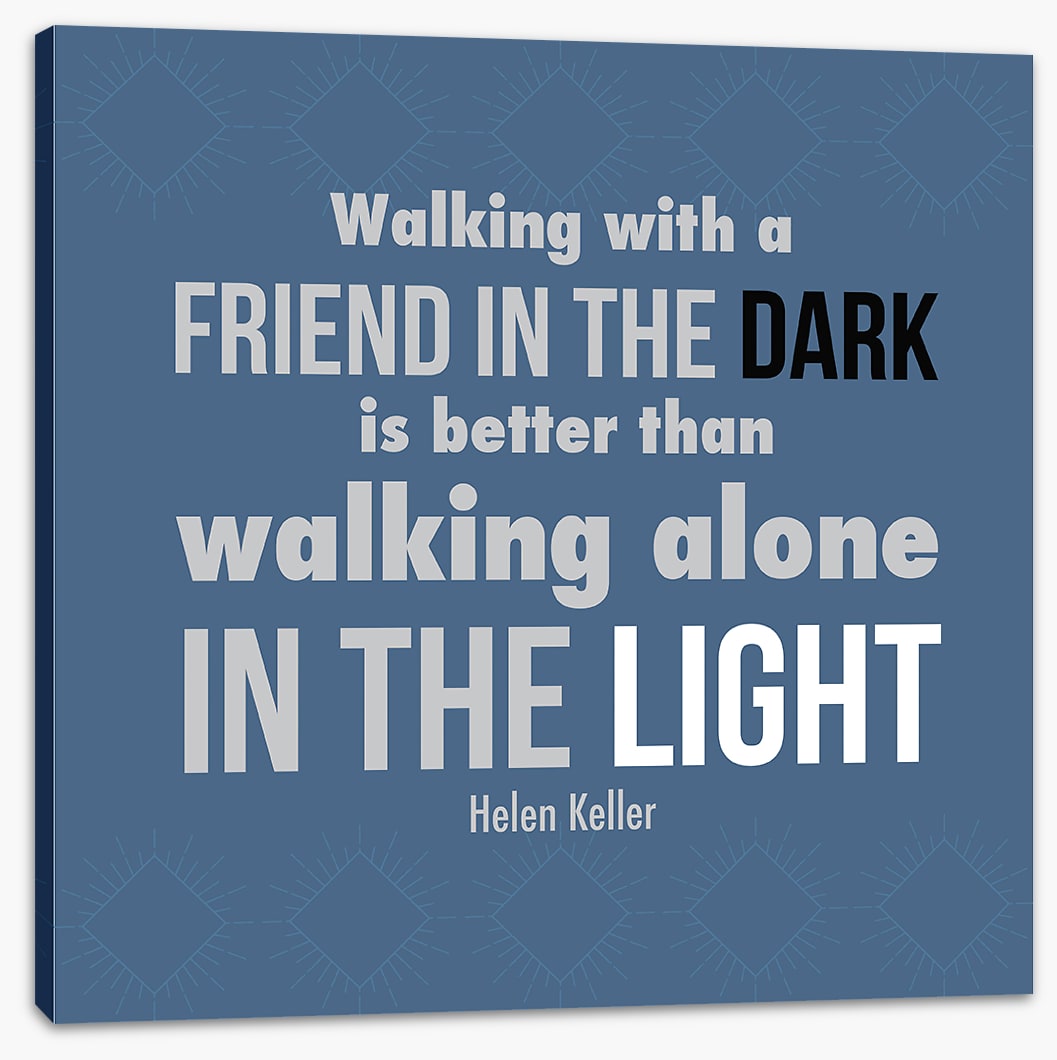 A friend in the dark
