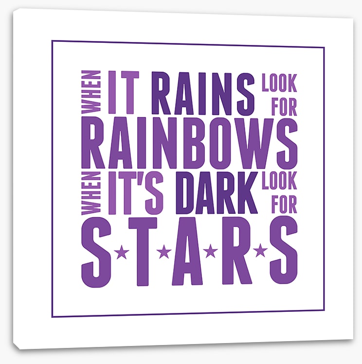 Rainbows and stars