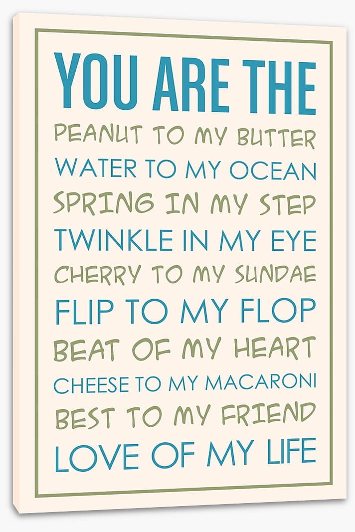 You are...
