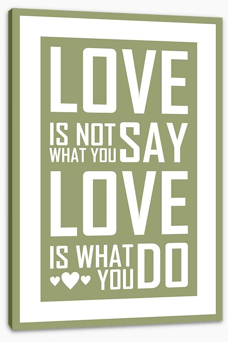 Love is what you do