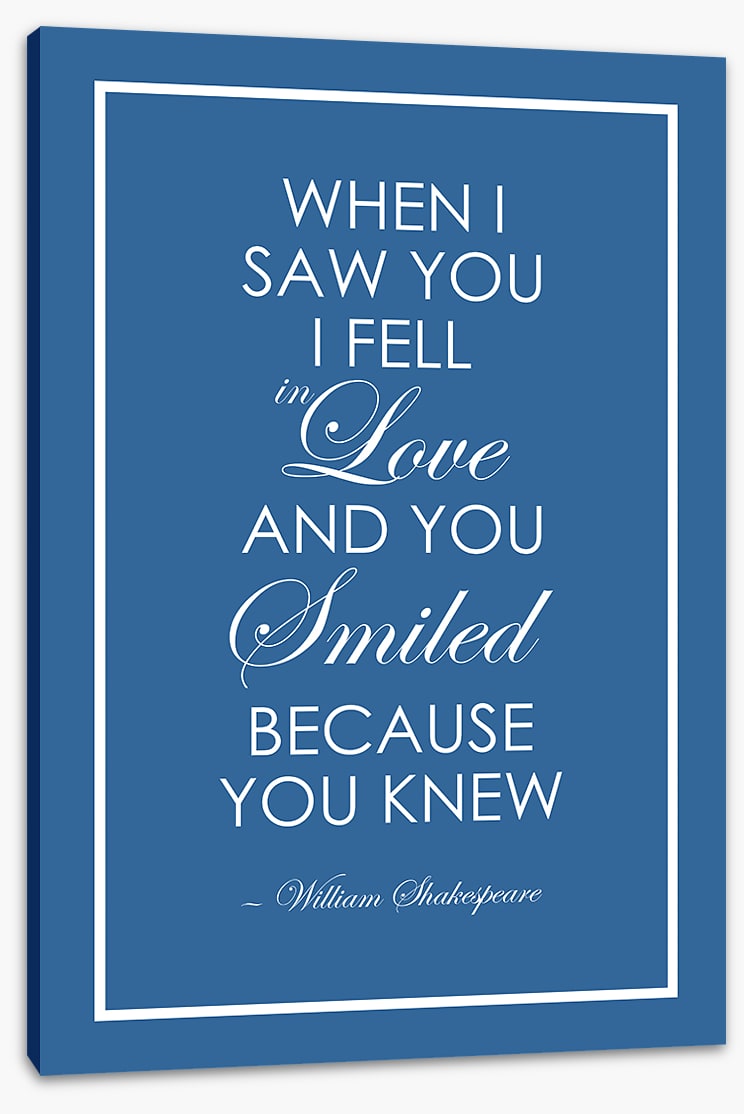 Because you knew