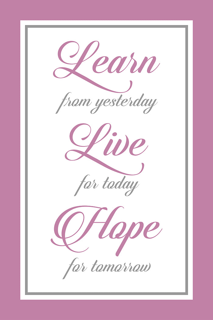 Live for today