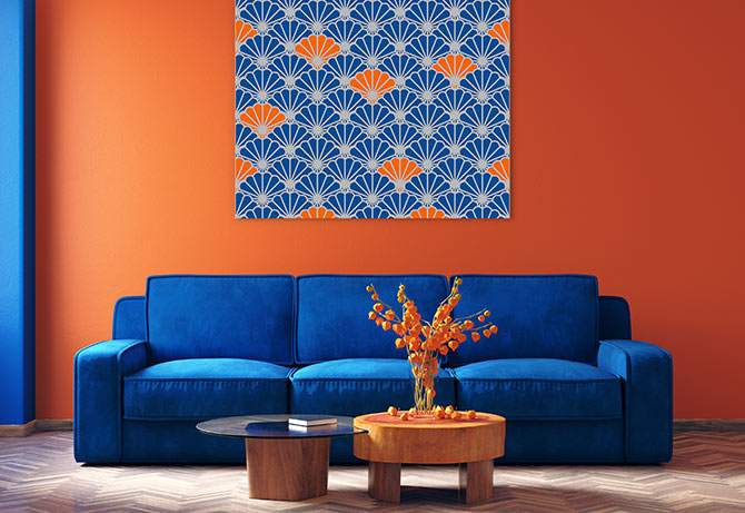 Orange fanfare
