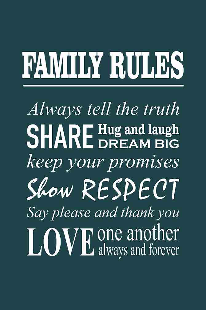Family rules
