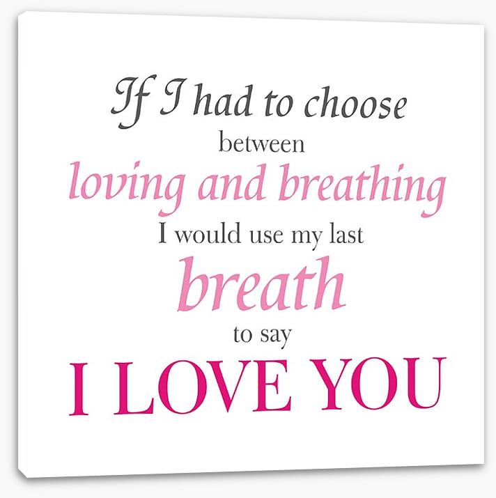 My last breath