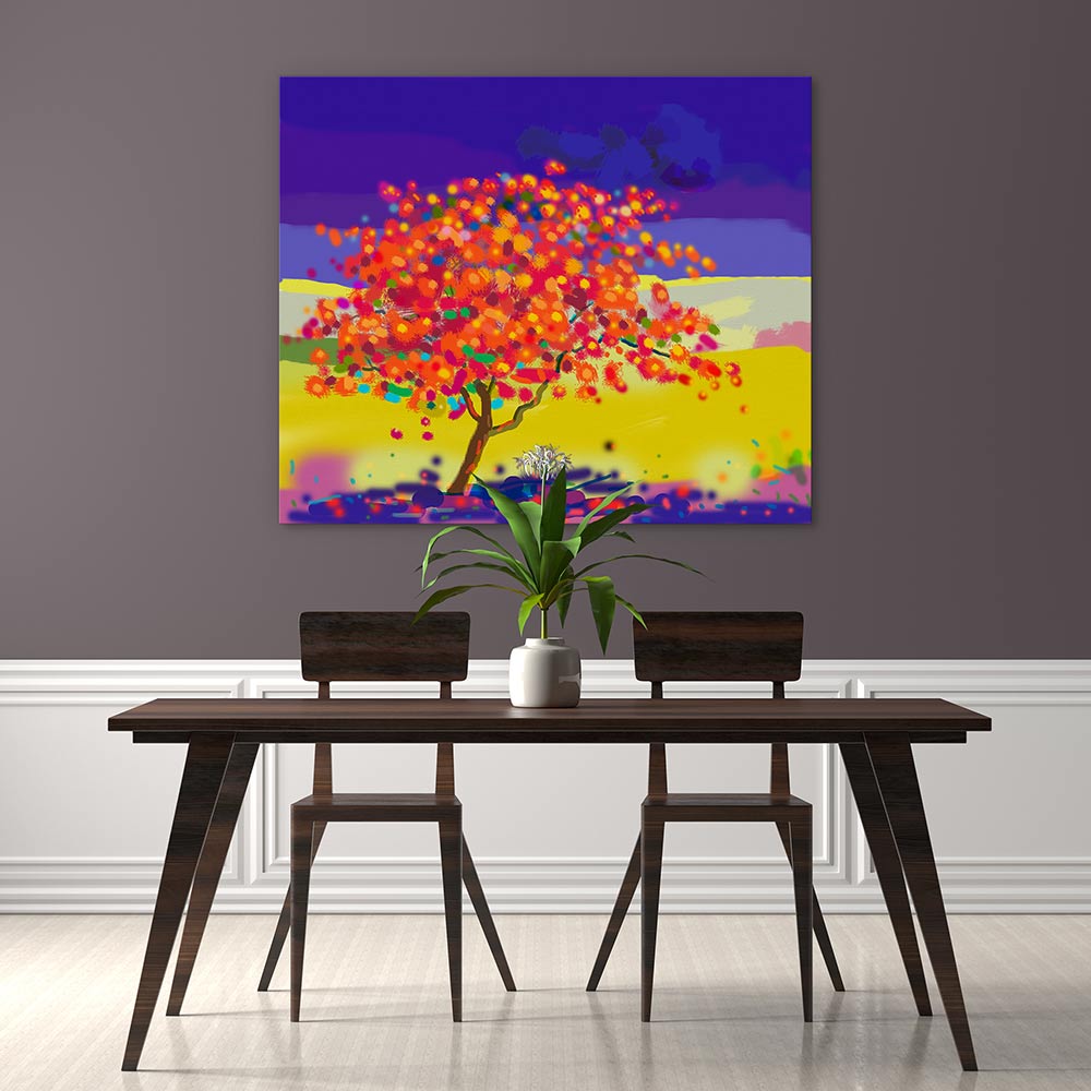 The peacock tree