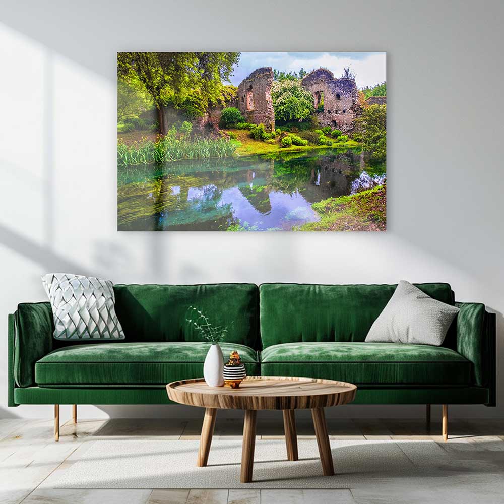 Riverbank ruins