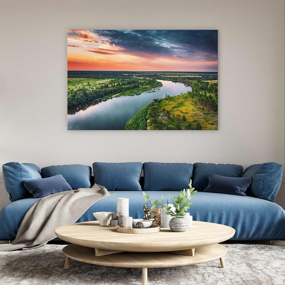 River clouds