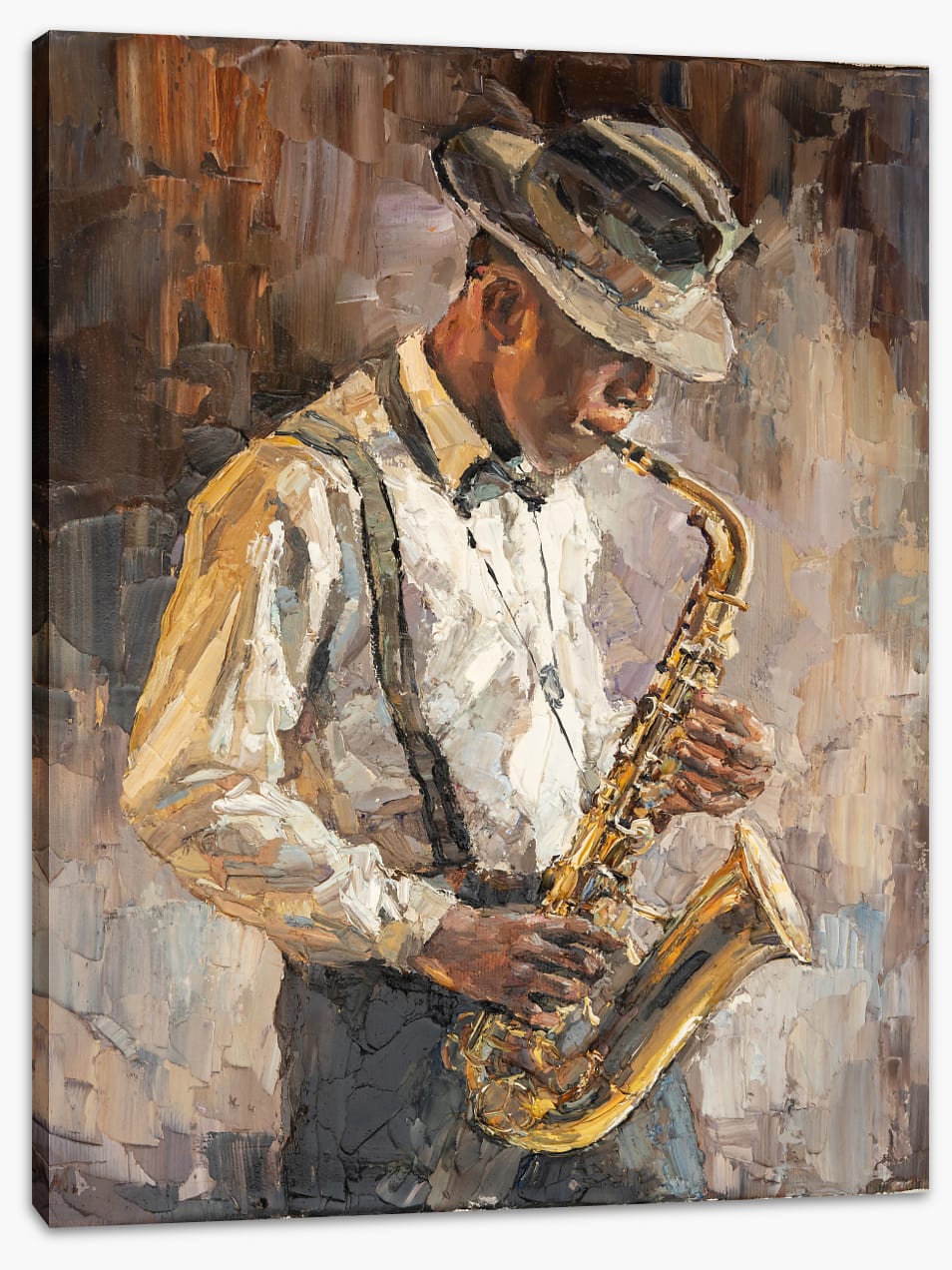The saxophone player (Custom)