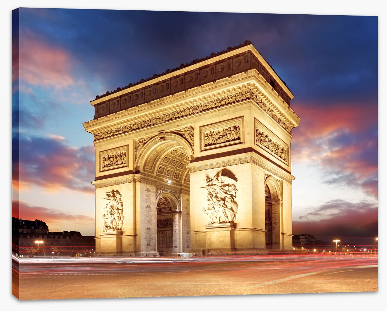 Arc de Triumph at dusk (Custom)