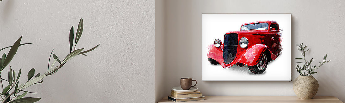 Cars Custom Portraits | Stretched Canvas & Framed Prints