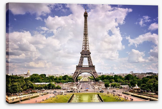 Paris in the summer