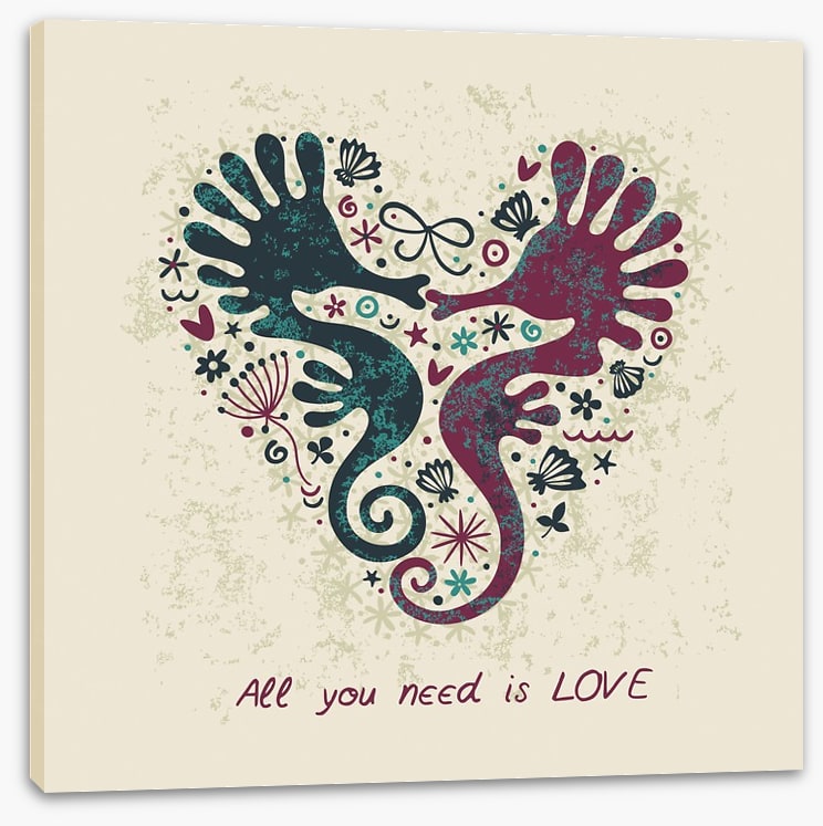Seahorse love