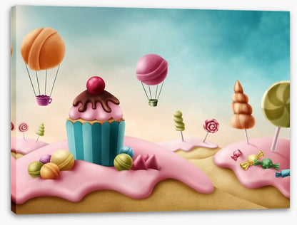 Candyland cupcake