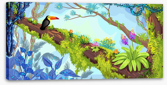 Toucan in the tree