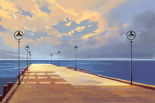 Bridge to the sea