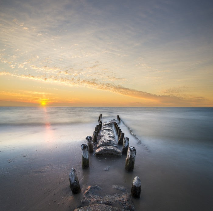 Sunken boardwalk
