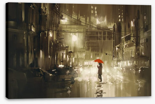 Red umbrella