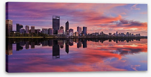 Pink Perth sunrise