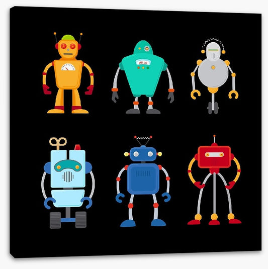 Retro robots 1