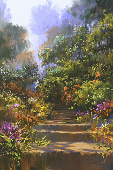 Up the garden path