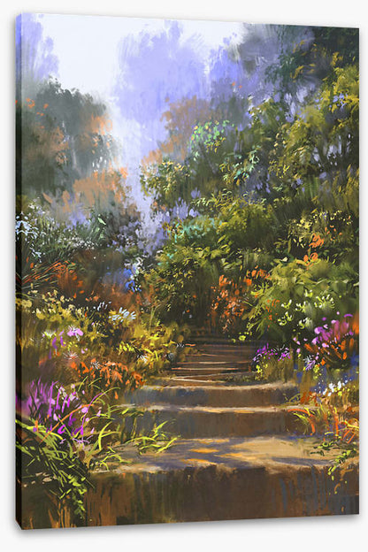 Up the garden path