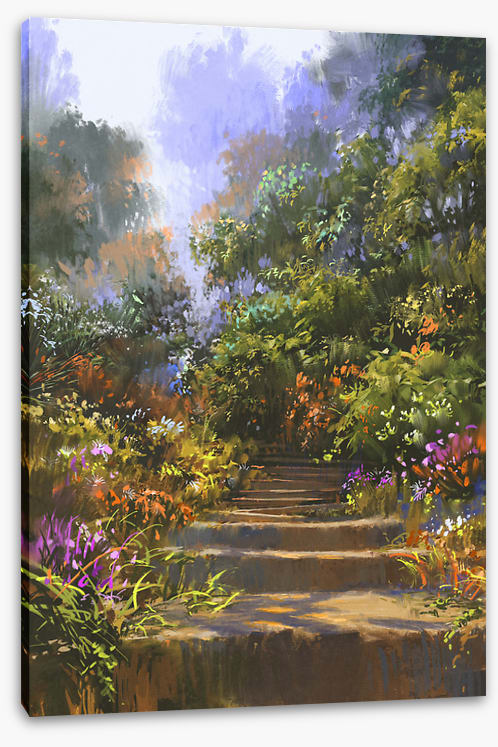 Up the garden path
