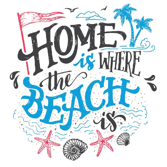 Where the beach is