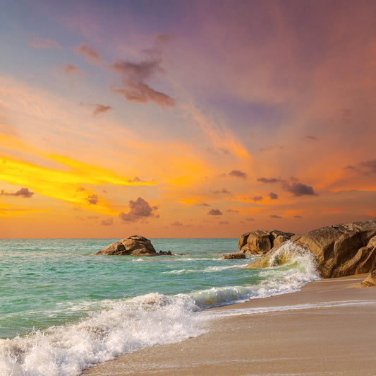 Lamai beach sunrise