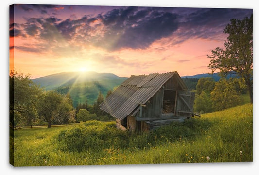 Cabin in the hills