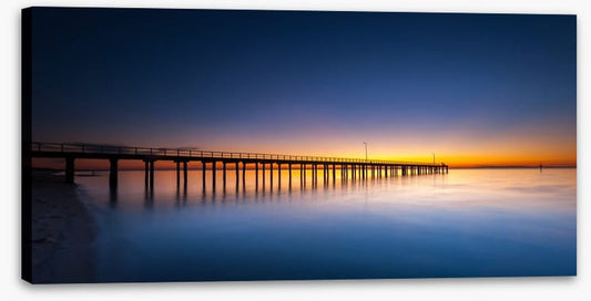 Sundown at Seaford jetty