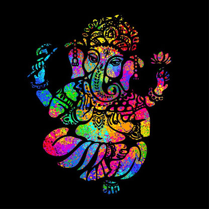 Ganesha in the dark