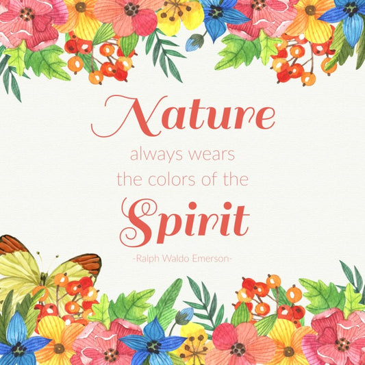 Dressed by nature
