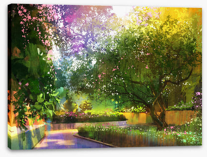 Sunlight in the garden