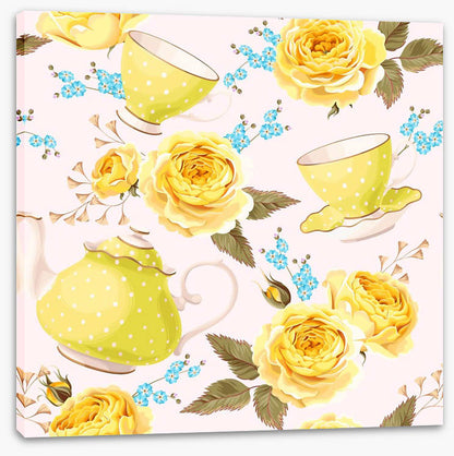 Lemon rose tea