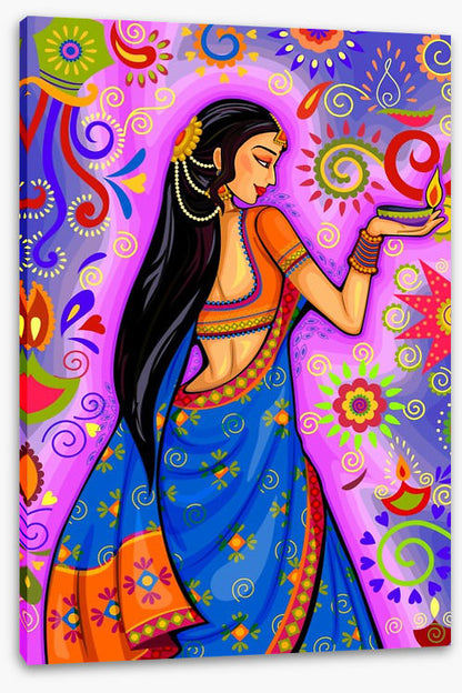 Diya dancing