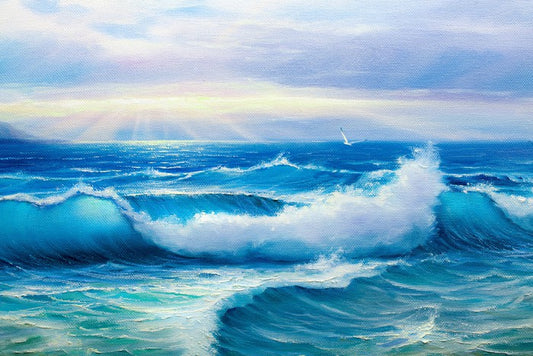 The crashing wave