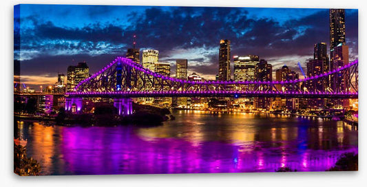 Light Up Brisbane panorama