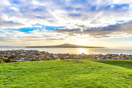 Rangitoto island sunrise