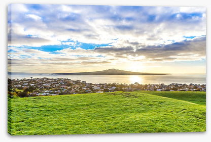 Rangitoto island sunrise
