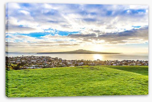 Rangitoto island sunrise