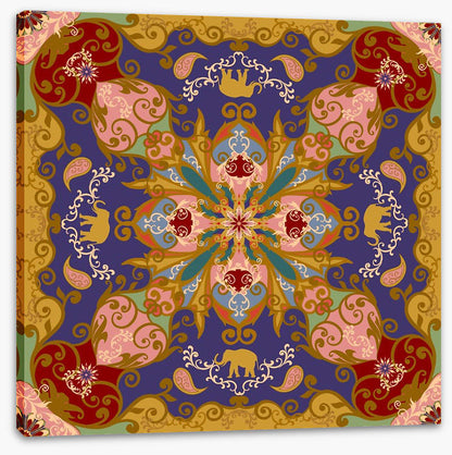 Elephant mandala