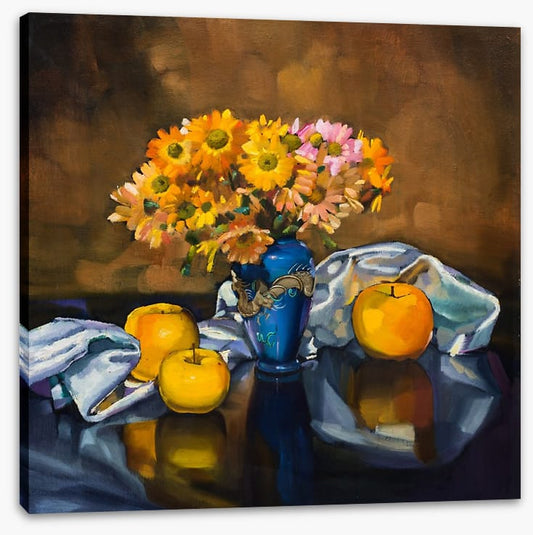 Apples in amber