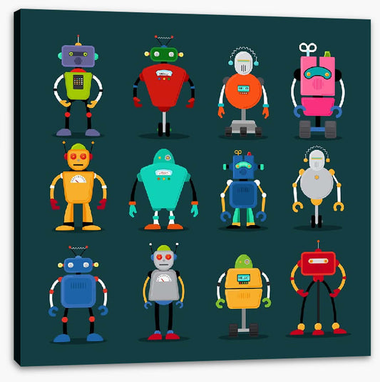 Retro robots 2