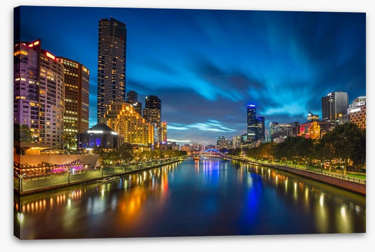 Nightlights on the Yarra