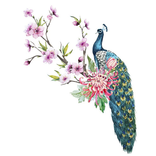 Tropical peacock